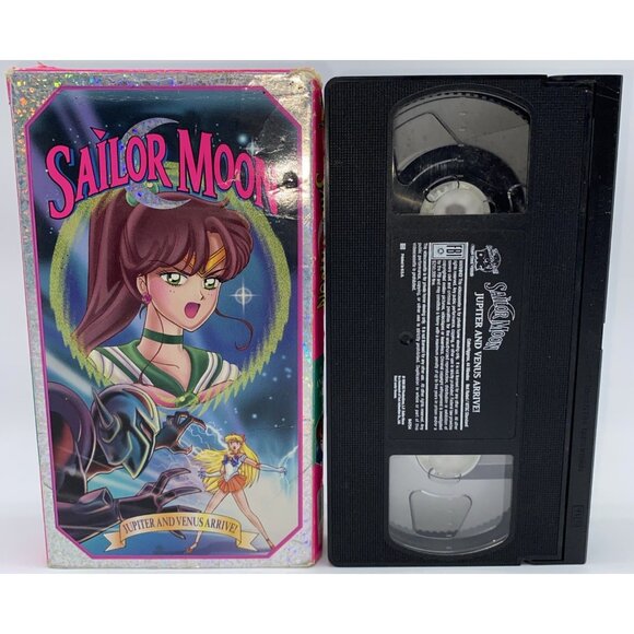 Sailor Moon: Jupiter and Venus Arrive (VHS, 1995) Anime Vintage - Picture 9 of 9